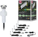 Paulmann Plug Shine LED Bodeneinbauleuchte Micropen II Erweiterungsset IP67 3000K 5x0,2W Silber