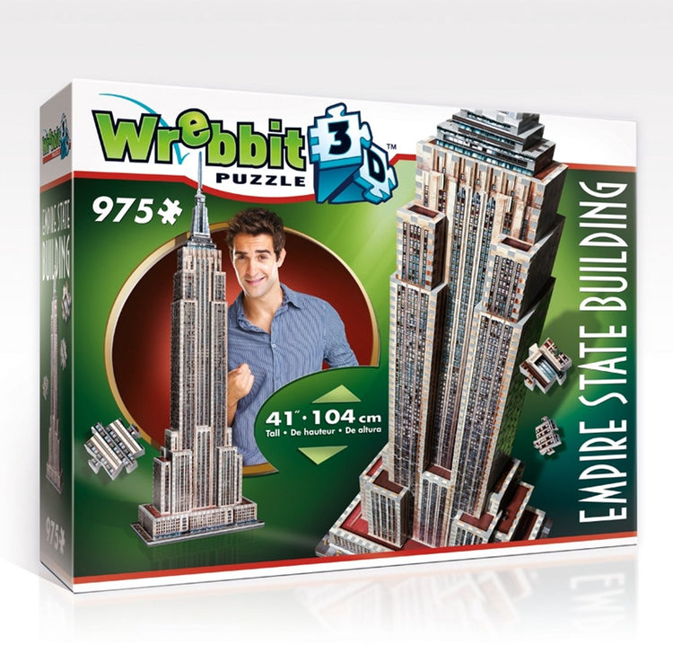 Wrebbit Empire State Building – 3D-Puzzle – 975 Teile