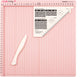 Vaessen Creative Scoring Board – Score Easy – 30,5 x 30,5 cm – mit Klappbein und Lineal – in cm – Pink