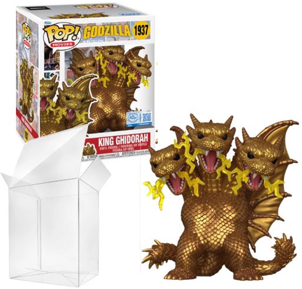 Funko-Pop! Filme: Godzilla – König Ghidorah (6 Zoll) #1937, exklusive Sonderausgabe