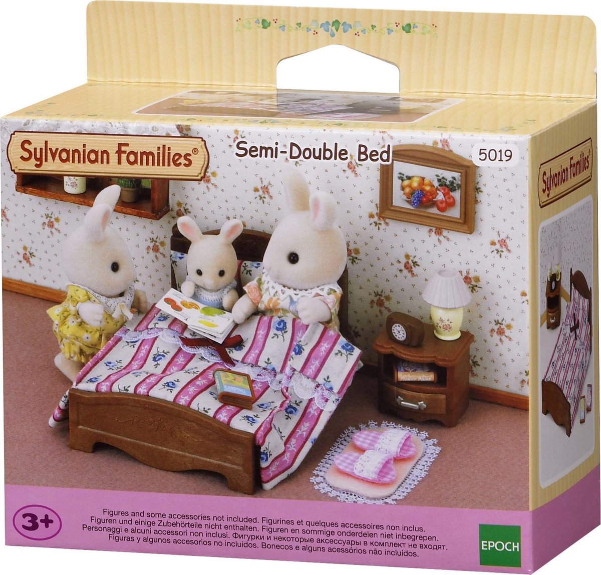 Sylvanian Family 5019 Puppenhausmöbel mit Queensize-Bett