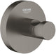 Grohe Starthaken – Wandmontage – Schrauben oder Kleber – Metall – gebürsteter Hartgraphit