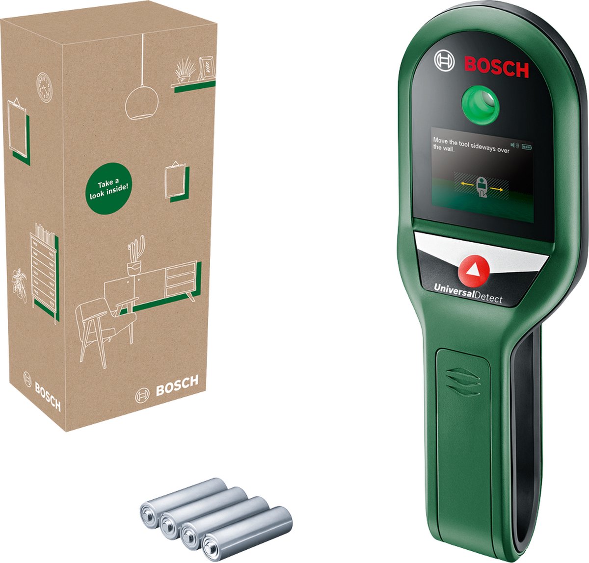 Bosch universaldetect - Rohrdetektor - inklusive Batterien