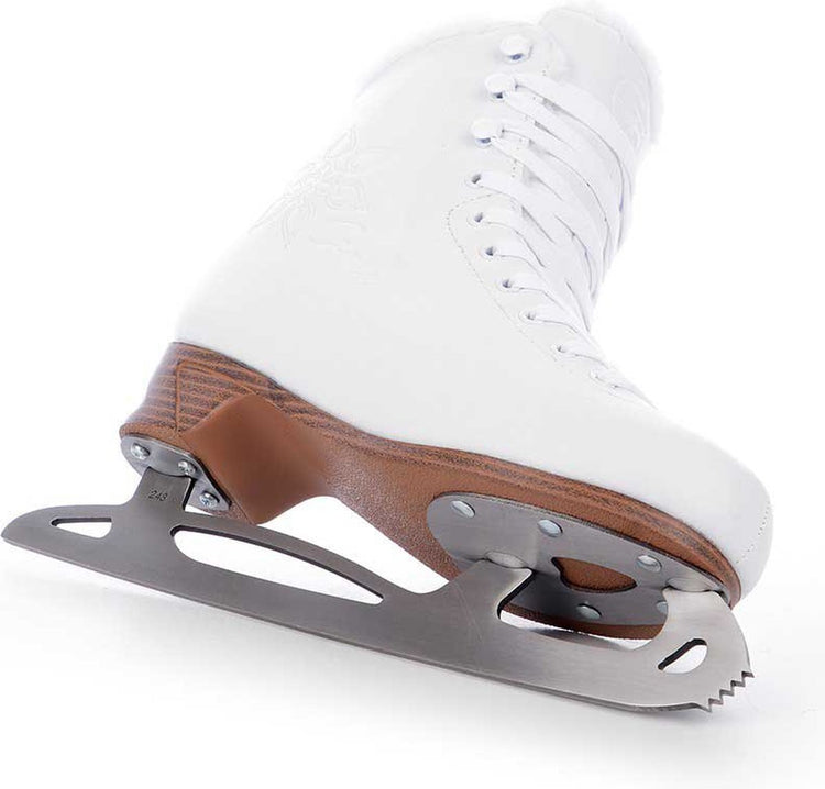 Tempish – Camila Ice – Eiskunstlaufschuhe – Eislaufen Damen – Weiß – Verstärkte Knöchelstütze, stilvolles weißes Design – Größe EU 37