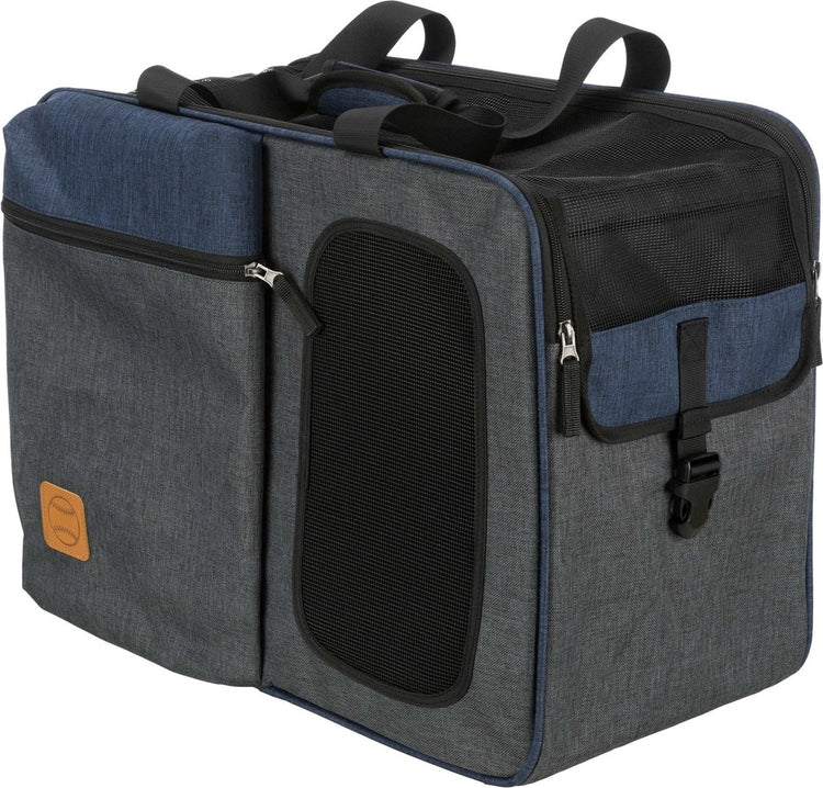 Trixie Tara Hunderucksack - Graublau - bis 7 kg - 25 x 38 x 50 cm