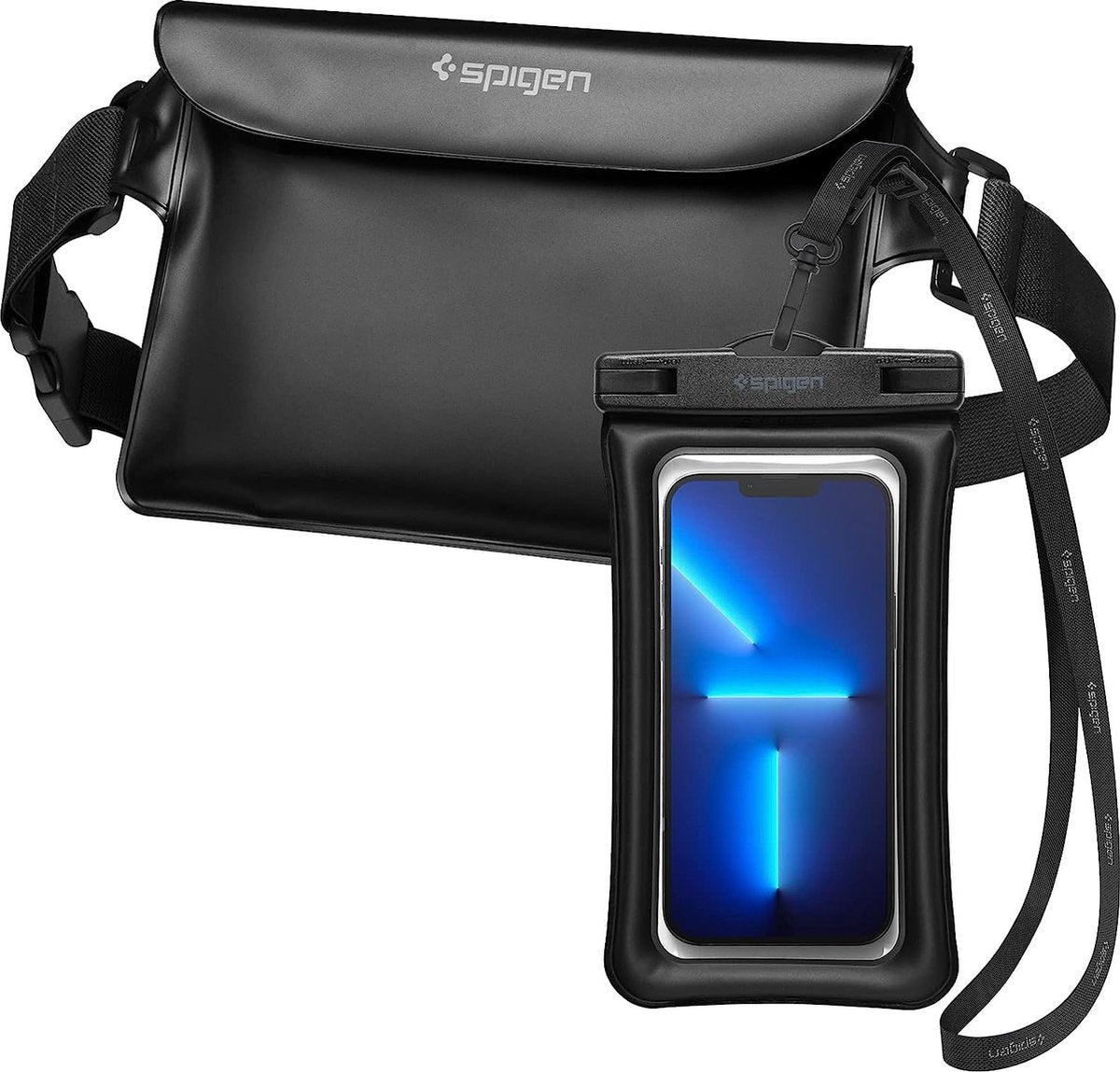 Spigen A621 wasserdichte Hülle – für Telefon – IPX8-zertifiziert – Silber