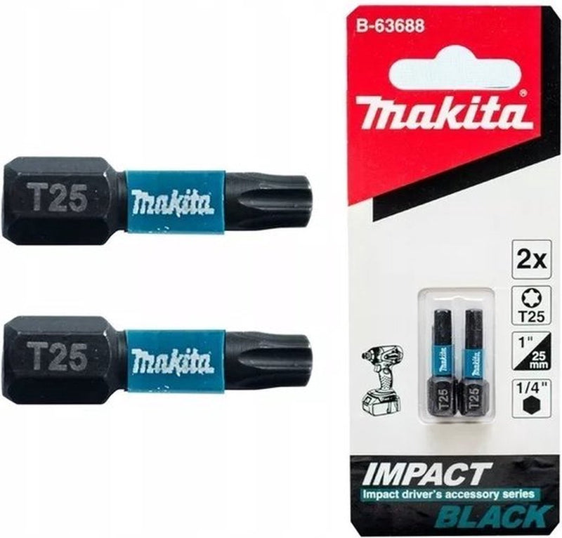 Makita Zubehör Schlagschrauber schwarz T25x25mm – B-63688