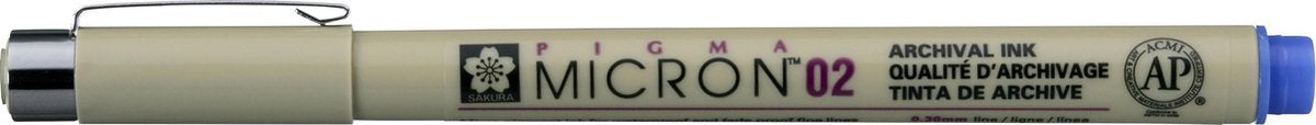 Sakura Pigma Micron 0,30 mm Archivtintenstift blau