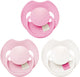 Difrax Lovi Schnuller Dynamic – Prime – 0 bis 6 Monate – Pink – 3 Stück