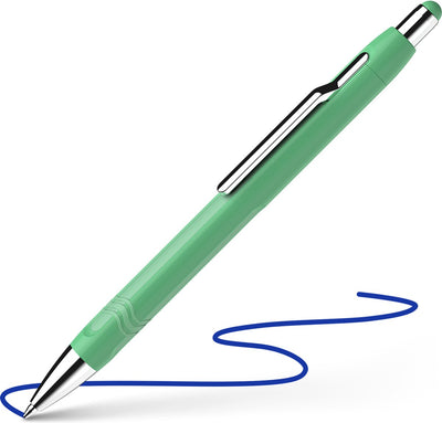 Schneider Schreibgeräte Schneider Kugelschreiber – Epsilon – Mintgrün – blaue Tinte – Schreibbreite xb – S-138614