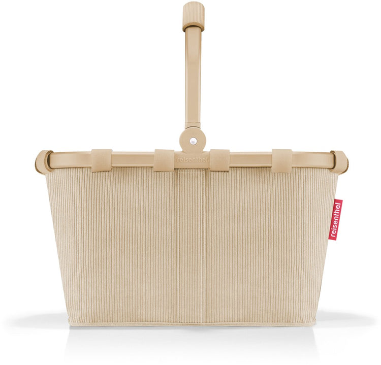 Reisenthel Carrybag Einkaufskorb Größe XS – 5L – Gestell Kordel Sandbeige