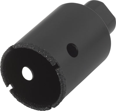 Wolfcraft – Diamantbohrer 40 mm für Winkelschleifer – Fliesenbohrer 40 mm – Diamant-Lochsäge – 5944000