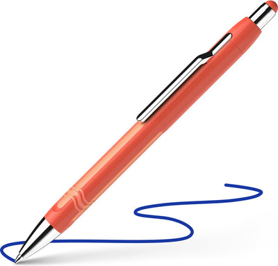 Schneider Schreibgeräte Schneider Kugelschreiber – Epsilon – warmes Orange – blaue Tinte – Schreibbreite xb – S-138606