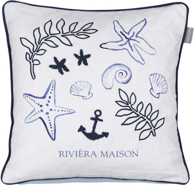 Riviera Maison Riviera Maison Sail Away Kissen Dekokissen – 45 x 45 cm – Blau