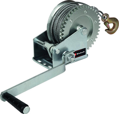 Einhell Handwinde TC-wi 800 – maximales Zuggewicht: 800 kg – maximale Entfernung: 20 m – automatische Bremse