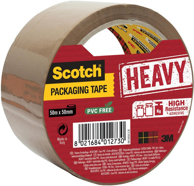 Scotch hv5050sb Verpackungsband – 50 m x 50 mm – 1 Stück – braun