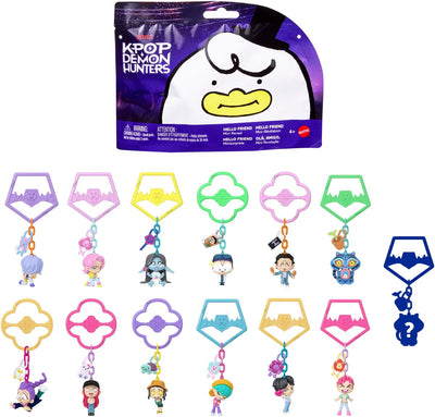 Mattel Kpop Dämonenjäger Mini-Sammel-Schlüsselanhängerfiguren
