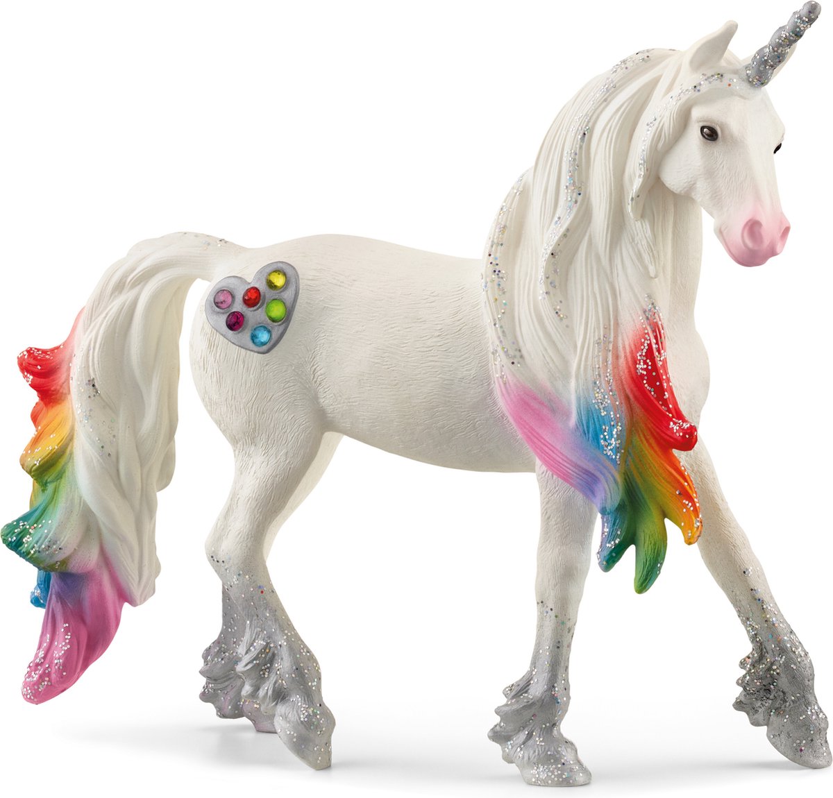Schleich Bayala Regenboog Unicorn Hengst 70725