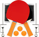 Avento Tischtennis-Set - komplett - schwarz rot