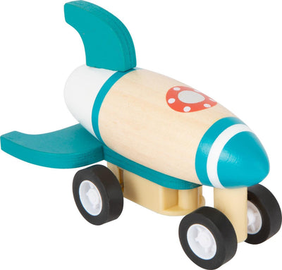 Kleiner Fußholz-Rückenflugzeuge, 3-Set von 3