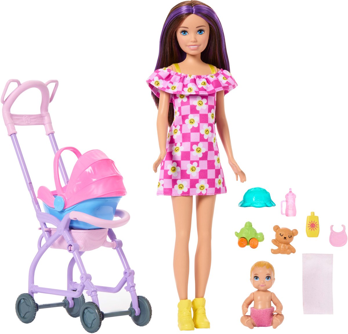 Barbie Skipper Babysitters – Spielset mit Skipper und Babypuppe