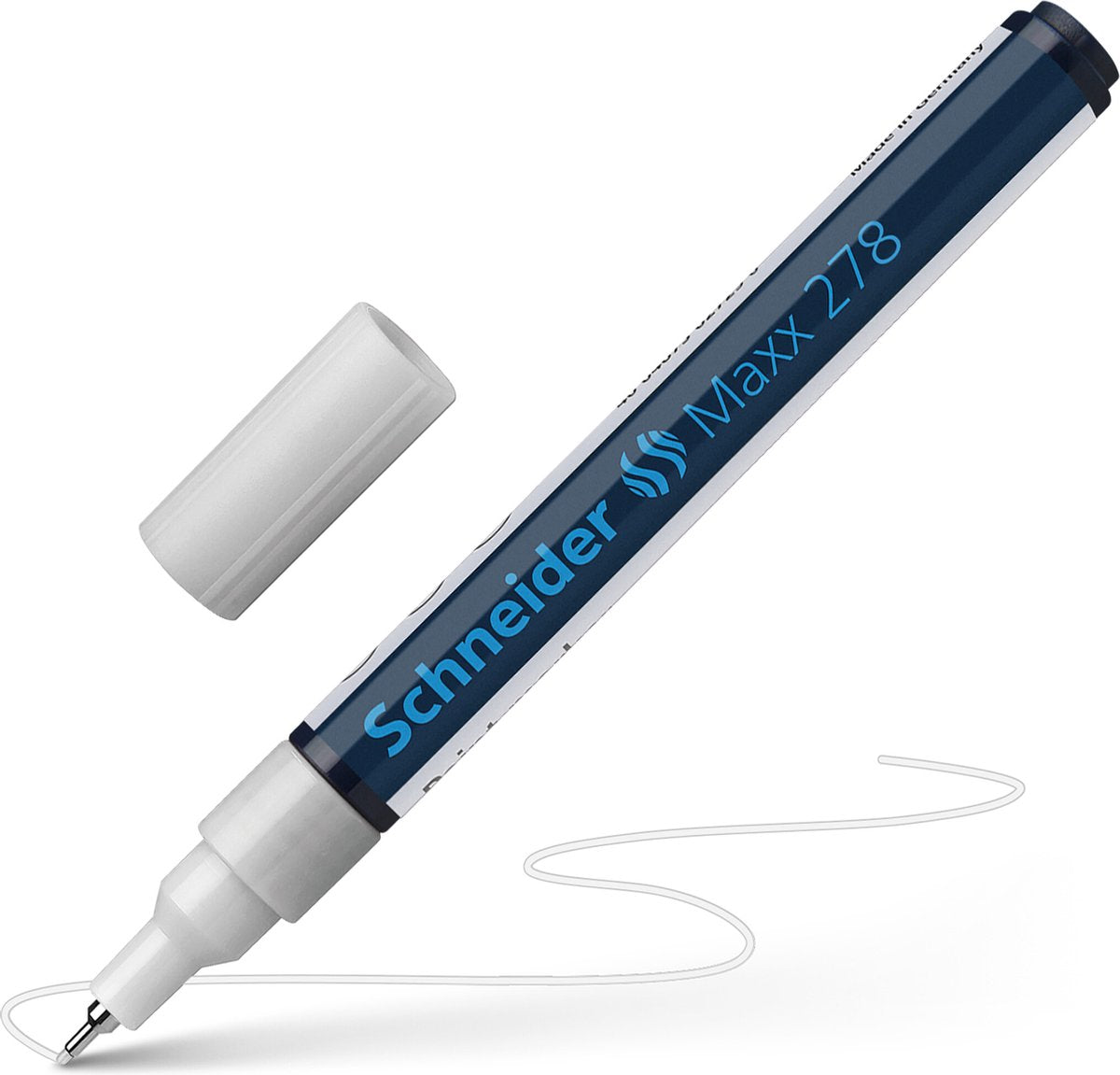 Schneider Schreibgeräte Schneider Paint Marker - Maxx 278 - Strichstärke 0,8 mm - Weiß - Lackstift - S-127849