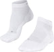 Falke go2 kurze Anti-Blasen-Baumwoll-Funktionsmaterial-Golfsocken Herren weiß – Größe 46-48