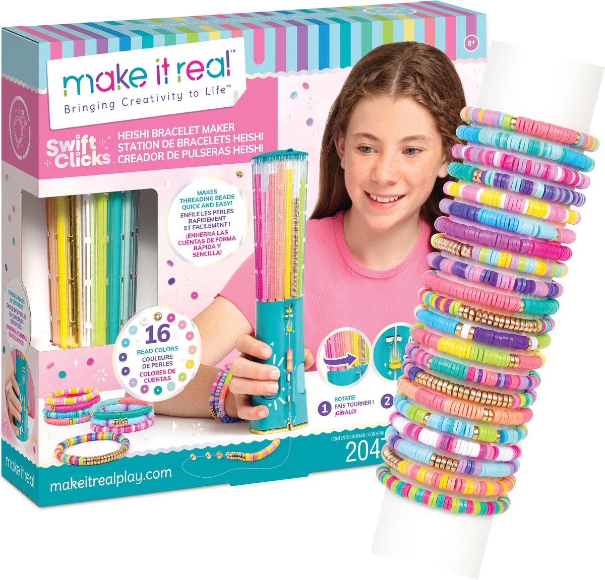 Machen Sie Spectron Heishi -Armbänder
