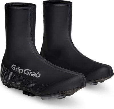 Gripgrab - Ride wasserdichte Rennrad-Überschuhe Radfahren Regen Fahrrad-Überschuhe - Schwarz - Unisex - Größe XXL (46 47)