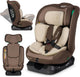 Lionelo Aart i-Size Autositz 4in1 – 40–150 cm (0–12 Jahre) – RWF FWF – nach hinten bis zu 105 cm – Installation mit Sicherheitsgurt – Kopfstütze aus Memory-Schaum – 13 Positionen – neigbar – waschbarer Bezug – R129-zertifiziert