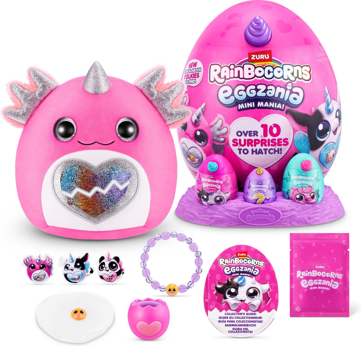 Rainbocorns Zuru Eggzania Mini Mania