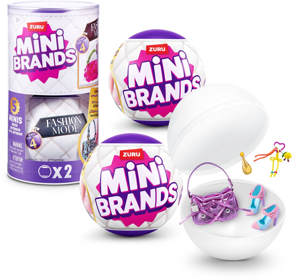 Modeaccessoires von Mini Brands Zuru – Serie 4 – 2er-Pack