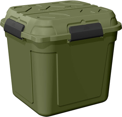 Sunware q-line wasserdichte Aufbewahrungsbox mit Deckel 110 l – 60,1 x 53,1 x 54,5 cm
