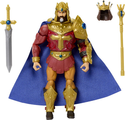 Mattel Masters of the Universe: New Eternia Masterverse Actionfigur King Randor 18 cm große Actionfigur
