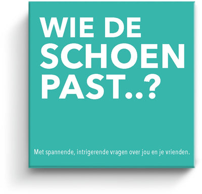 Taktik, wem der Schuh passt..? – Partyspiel – Kartenspiel – lustige Fragen über deine Freunde – ab 15 Jahren – 3 bis 6 Spieler