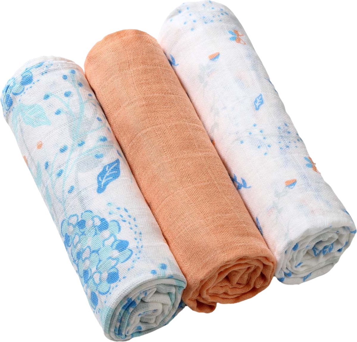 Babyono Baby Ono 3 Stück lachsrosa hydrophile Windeln 348 09