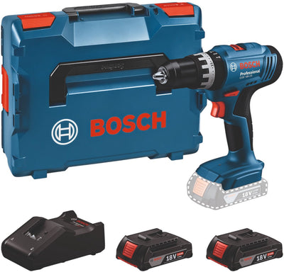 Bosch Professional GSB 18V-25 Akku-Schlagbohrschrauber 18V 2,0Ah in L-Boxx – 06019K9302