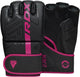 Rdx Sports – F6 Kara – Boxhandschuhe – MMA-Handschuhe – Training – Kampfsporthandschuhe – Boxen – Pink – matt – Größe S