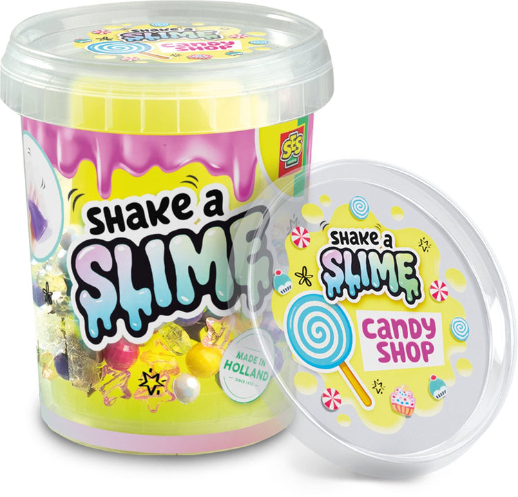 Ses Creative Shake a Slime – Candy Shop – Schleim – glutenfrei – leicht zu waschen – für Kinder ab 5 Jahren – 200 g
