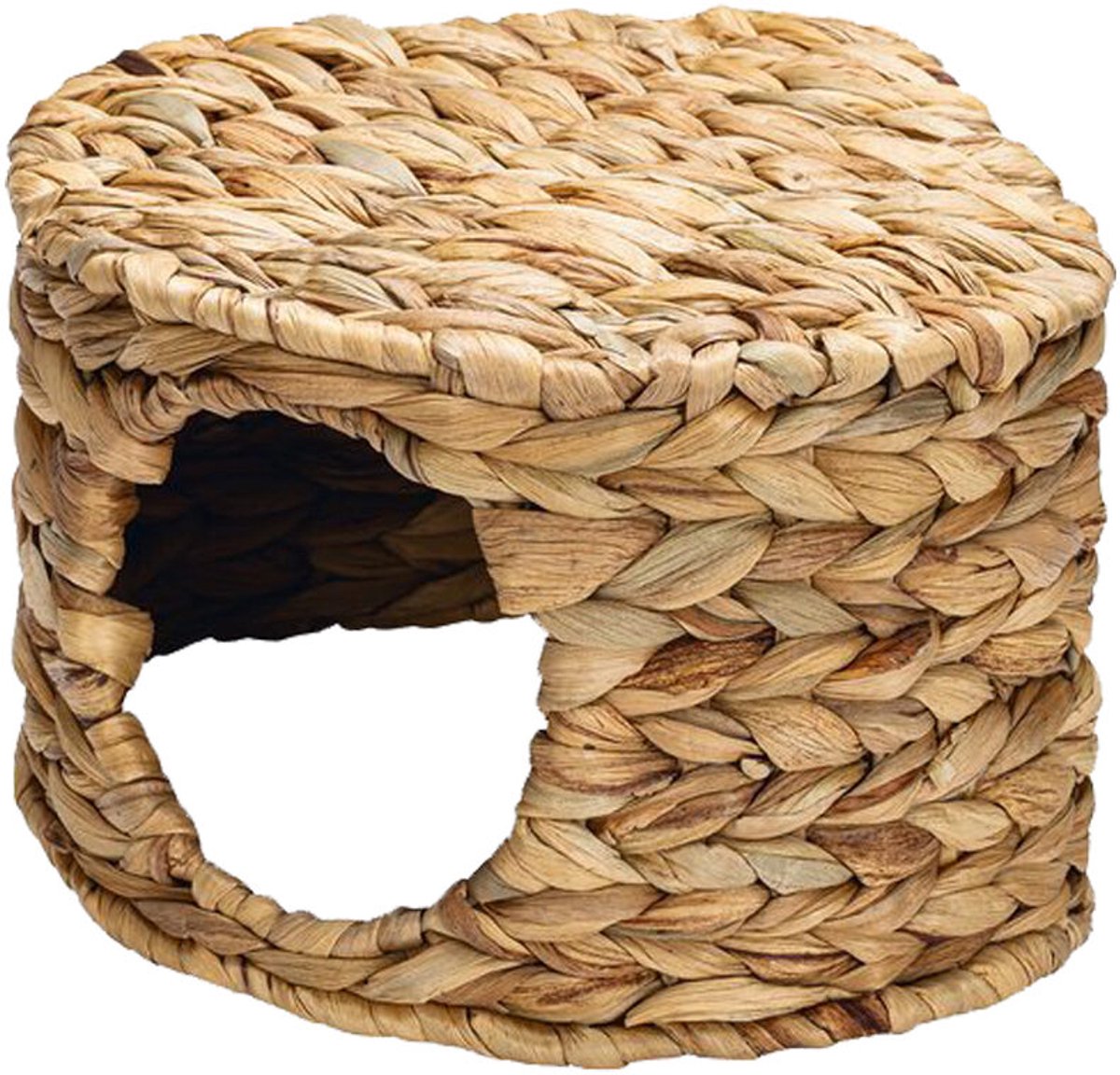 Beeztees Meerschweinchenhaus Caav – Nagetier – Wasserhyazinthe – 25 x 25 x 15 cm