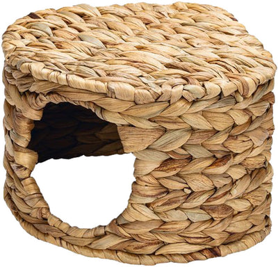 Beeztees Meerschweinchenhaus Caav – Nagetier – Wasserhyazinthe – 25 x 25 x 15 cm