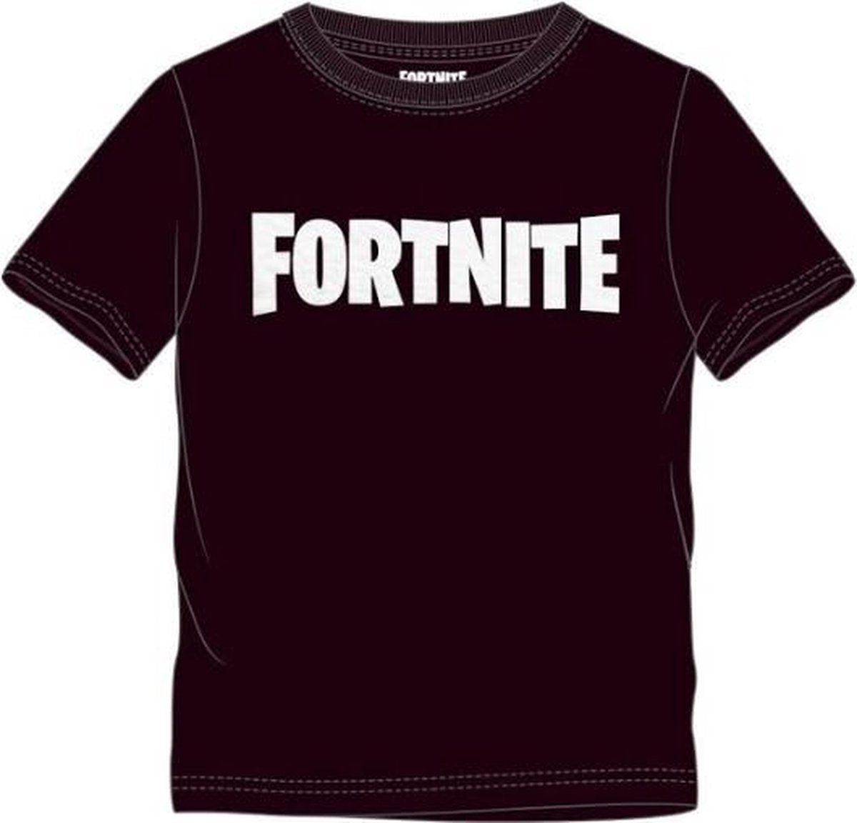 Epic Games Fortnite – Logo schwarzes T-Shirt für Kinder, 164 cm – 14 Jahre
