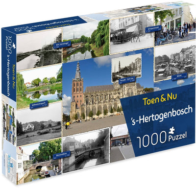 Tucker's Fun Factory damals und heute Puzzle – S-Hertogenbosch (vom Fotografen Robert Mulder) – 1000 Teile – Puzzles