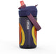 Camelbak Thrive Flip Straw Trinkflasche Kinder – 400 ml – mit Strohhalm – Wasserflasche – Blau (Zyklon)