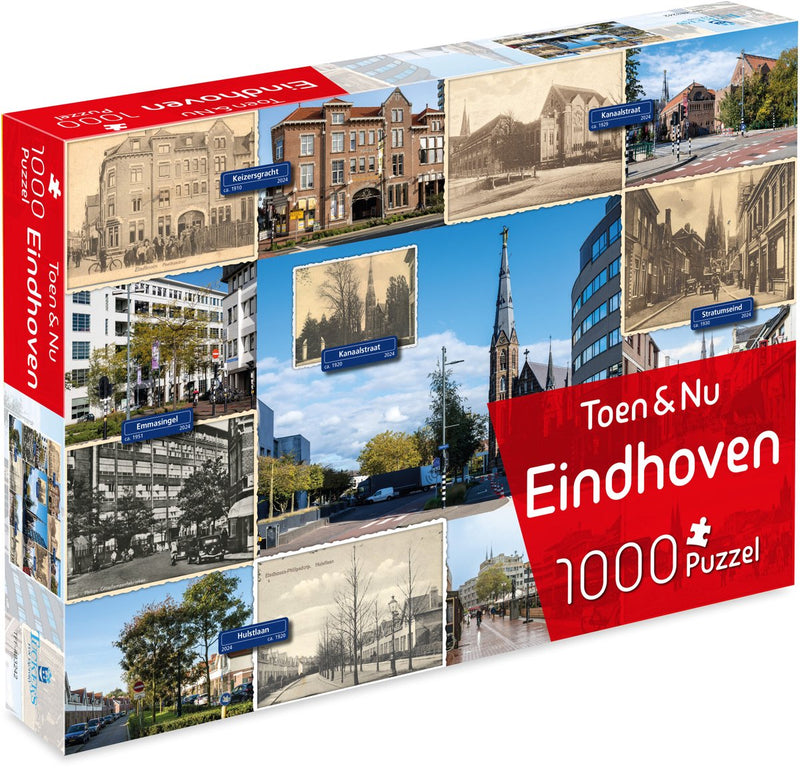 Tuckers Spaßfabrik damals und heute Puzzle – Eindhoven (vom Fotografen Robert Mulder) – 1000 Teile – Puzzles