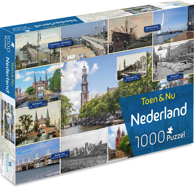 Tuckers Spaßfabrik damals und heute Puzzle – Niederlande (vom Fotografen Robert Mulder) – 1000 Teile – Puzzles