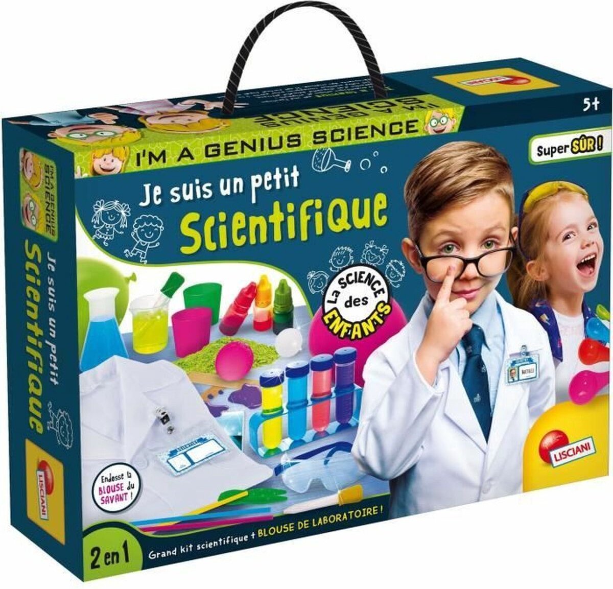 Lisciani Ich bin ein Genie und ein petit scientifique