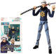 Bandai – Anime-Helden – One Piece – 17 cm große Anime-Helden-Figur – Trafalgar Law – Law-Actionfigur – offizielle Lizenz – 36937