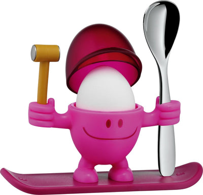 WMF Kids McEgg - Eierbecher - rosa - inklusive Löffel - schönes Design - für Kinder geeignet