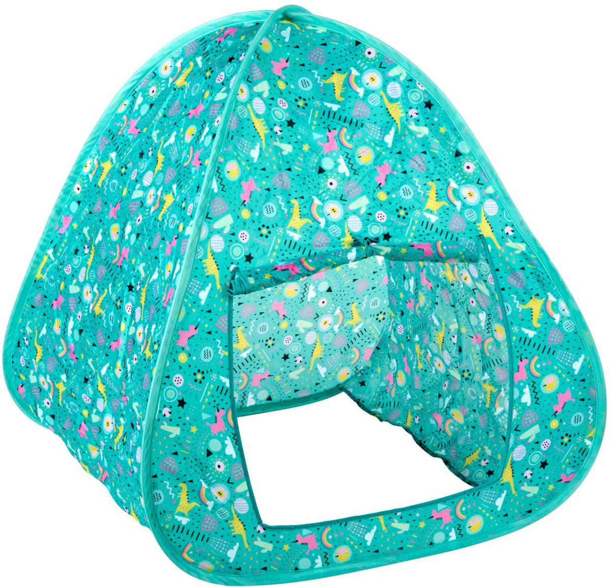 Eddy Toys Pop-Up-Spielzelt 95x70x78 cm – Pop-Up-Spielzelt für Kinder – Indoor-Spielzelt mit Schnellausklappfunktion – Kinderzelt mit Aufdruck